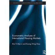 Econometric Analyses of International Housing Markets