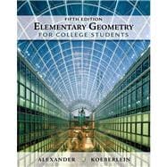 Elementary Geometry For College Students