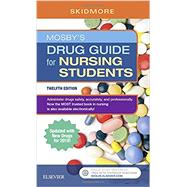 Mosby's Drug Guide for Nursing Students with 2018 Update, 12e