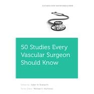 50 Studies Every Vascular Surgeon Should Know