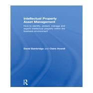 Intellectual Property Asset Management: How to identify, protect, manage and exploit intellectual property within the business environment
