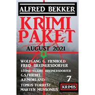 Krimi Paket August 2021: 7 Krimis