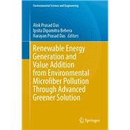 Renewable Energy Generation and Value Addition from Environmental Microfiber Pollution Through Advanced Greener Solution