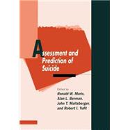 Assessment and Prediction of Suicide