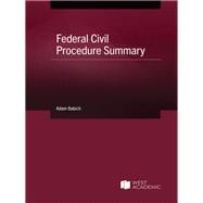 Federal Civil Procedure Summary