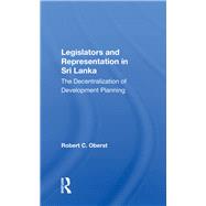 Legislators And Representation In Sri Lanka