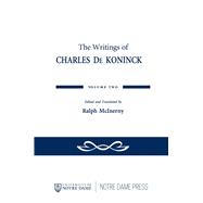 The Writings of Charles De Koninck