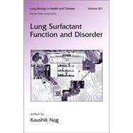 Lung Surfactant Function And Disorder