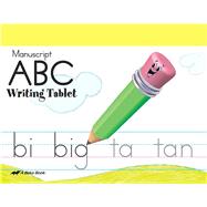 ABC Writing Tablet (Manuscript) Item # 167274