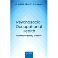 Psychosocial Occupational Health An Interdisciplinary Textbook