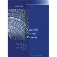 Successful Strategic Planning  New Directions for Institutional Research, Number 123