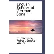 English Echoes of German Song