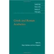 Greek and Roman Aesthetics