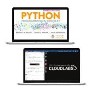 Cloud Desktop and eBook Access for Python Programming in Context (180 Days)