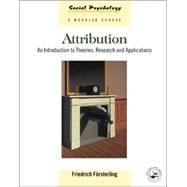 Attribution: An Introduction to Theories, Research and Applications