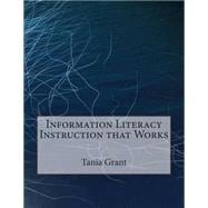 Information Literacy Instruction That Works