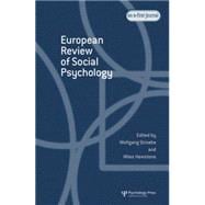 European Review of Social Psychology: Volume 15