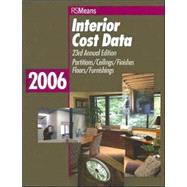 Interior Cost Data 2006