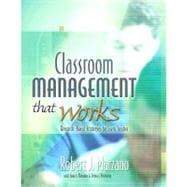 Classroom Management That Works : Research-Based Strategies for Every Teacher
