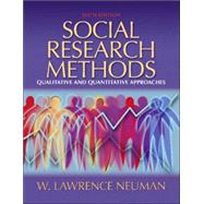Social Research Methods : Qualitative and Quantitative Approaches