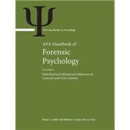 Apa Handbook of Forensic Psychology