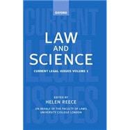Law and Science Current Legal Issues 1998 Volume 1
