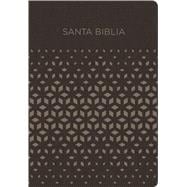 RVR 1960 Biblia para Regalos y Premios, negro/plata símil piel