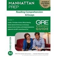 Reading Comprehension and Essays GRE Strategy Guide, 3rd Edition