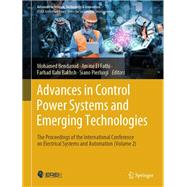 Advances in Control Power Systems and Emerging Technologies