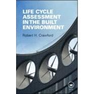 Life Cycle Assessment in the Built Environment