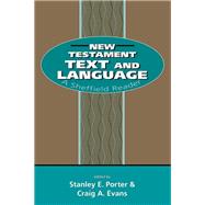 New Testament Text And Language