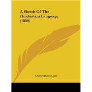 A Sketch of the Hindustani Language