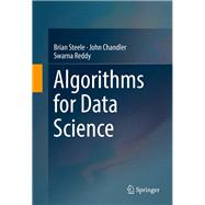 Algorithms for Data Science