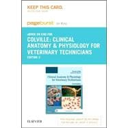 Clinical Anatomy and Physiology for Veterinary Technicians Pageburst E-book on Kno Retail Access Card