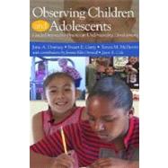 Observing Children and Adolescent - CD (Software),9780131397958 Observing Children and Adolescent - CD (Software),9780131397958