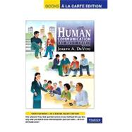 Human Communication The Basic Course, Books a la Carte Edition