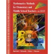 Mathematics Methods for Elementary and Middle School Teachers, 4th Edition