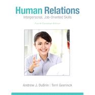Human Relations: Interpersonal, Job-Oriented Skills, Fourth Canadian Edition Plus NEW MySearchLab with Pearson eText -- Access Card Package (4th Edition) [Paperback]