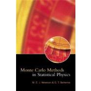 Monte Carlo Methods in Statistical Physics