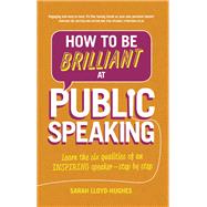 How to Be Brilliant at Public Speaking Learn the six qualities of an inspiring speaker - step by step