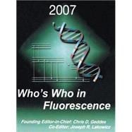 Who's Who In Fluorescence 2007
