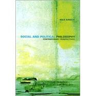 Social and Political Philosophy: Contemporary Perspectives