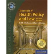 Essentials of Health Policy and Law with 2015 Annual Health Reform Update