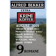 Extra Krimi Koffer August 2021 - 9 Romane