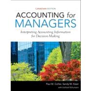 Accounting for Managers, Canadian Edition