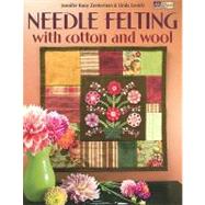 Needle Felting With Cotton And Wool