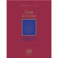Droit de la mer Bulletin, No. 103