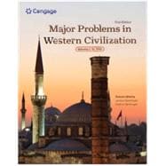Major Problems in Western Civilization, Volume I book cover, ISBN 9798214147970