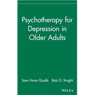Psychotherapy for Depression in Older Adults