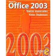 Office 2003 / Microsoft Office 2003: Trucos Esenciales / KillerTips